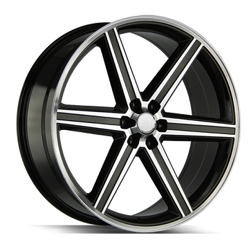 Strada OE Replica Wheels R148 IROC Gloss Black Machined - Wheels Outlet