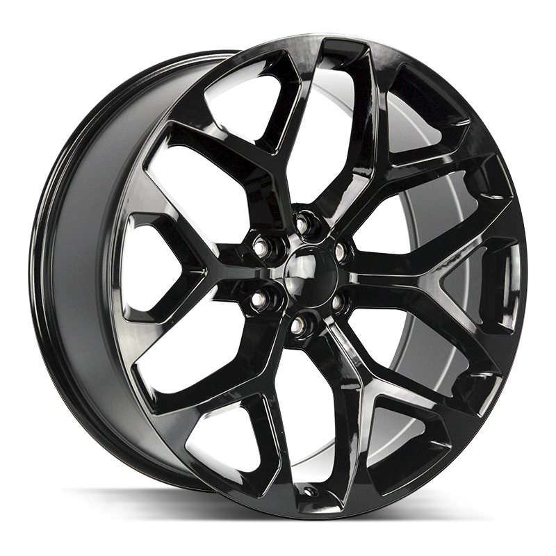 Strada OE Replica Wheels R176 Snowflake Gloss Black - Wheels Outlet