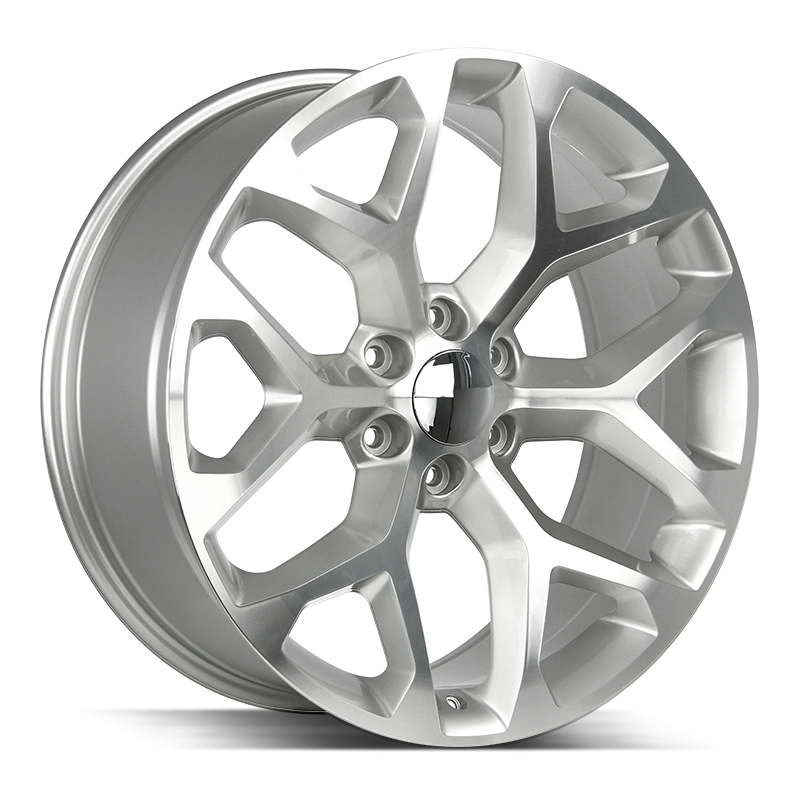 Strada OE Replica Wheels R176 Snowflake Silver Machined - Wheels Outlet