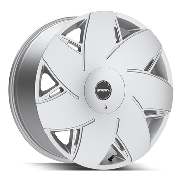 Strada Wheels S67 Turbina Brushed Face Silver - Wheels Outlet