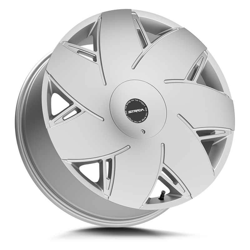 Strada Wheels S67 Turbina Brushed Face Silver - Wheels Outlet