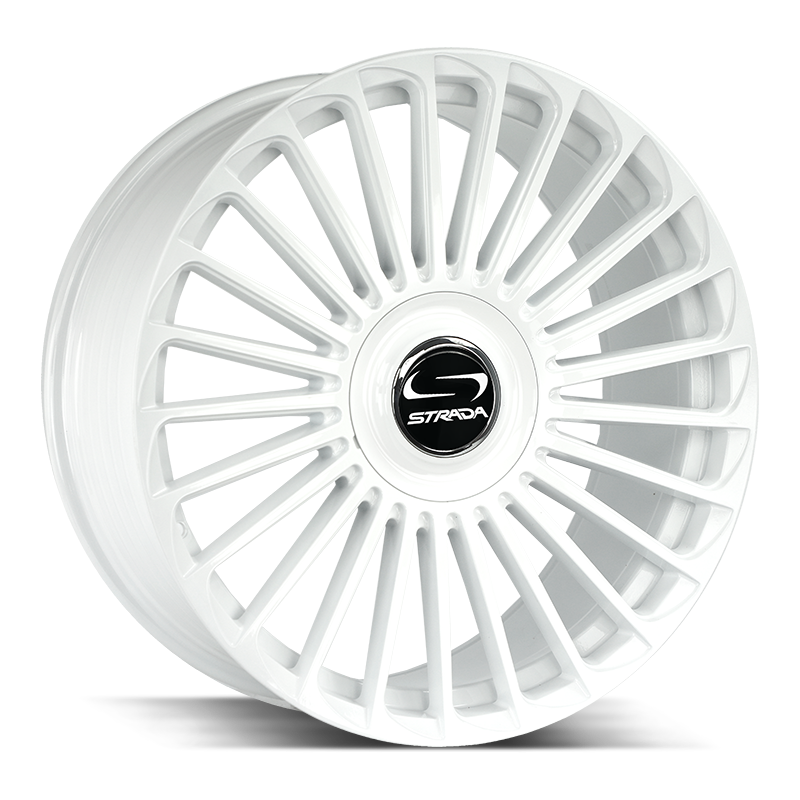 Strada Wheels SF68 Martello All Gloss White - Wheels Outlet