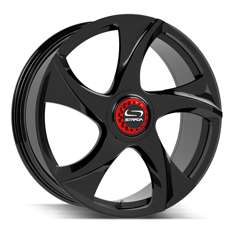 Strada Wheels SF69 Vino Gloss Black - Wheels Outlet