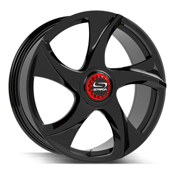 Strada Wheels SF69 Vino Gloss Black - Wheels Outlet