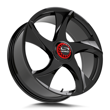 Strada Wheels SF69 Vino Gloss Black - Wheels Outlet