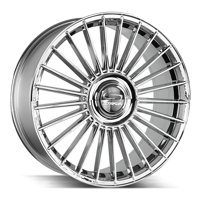 Strada Wheels SF71 Spaghetti Chrome - Wheels Outlet