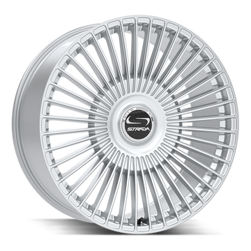 Strada Wheels SF71 Spaghetti Silver - Wheels Outlet