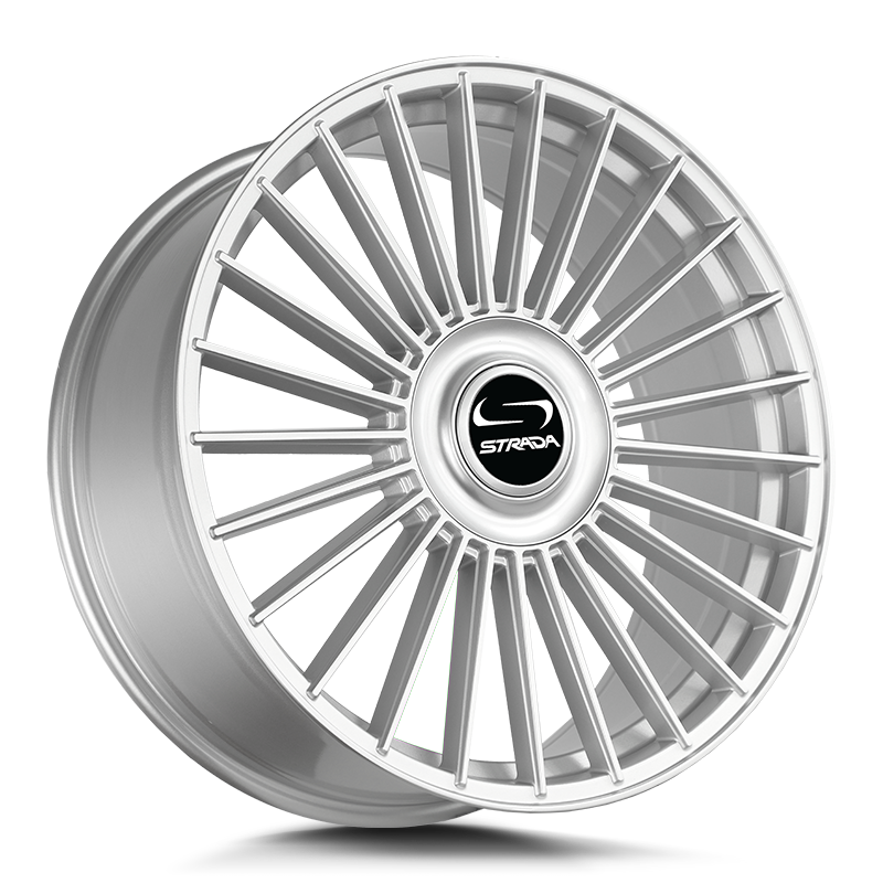 Strada Wheels SF71 Spaghetti Silver - Wheels Outlet