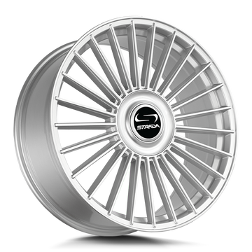 Strada Wheels SF71 Spaghetti Silver - Wheels Outlet