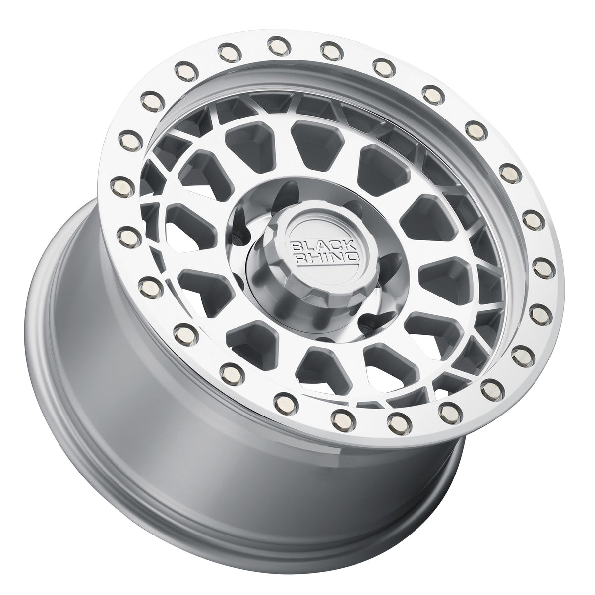 Black Rhino Wheels Primm Silver
