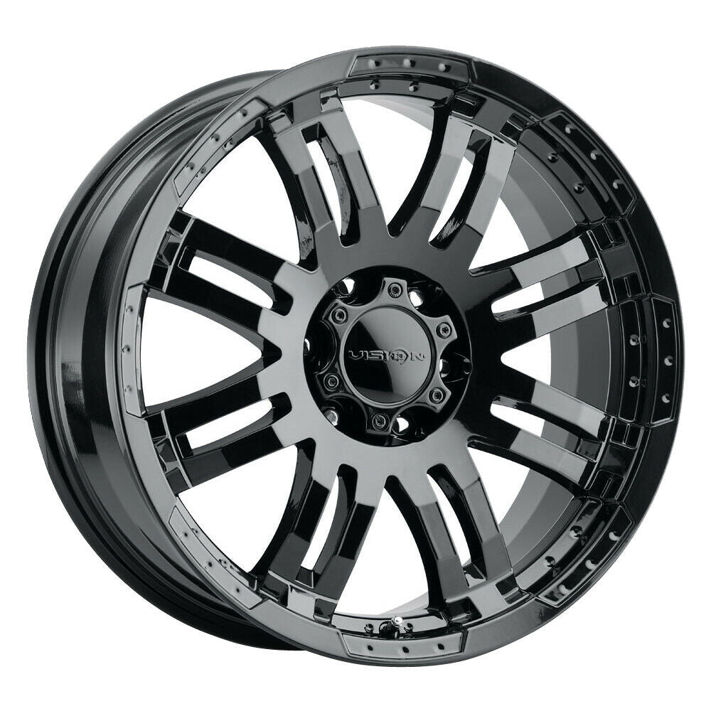 Vision Wheels 375 Warrior Gloss Black