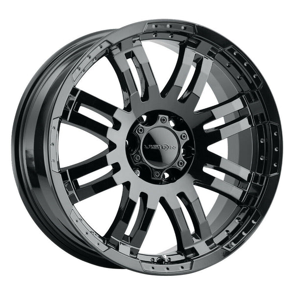 Vision Wheels 375 Warrior Gloss Black