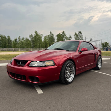Whistler SK1-T Chrome wheels on a car