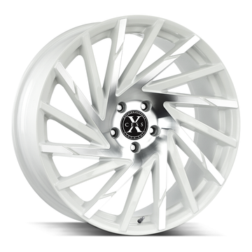 Xcess Wheels X02 White Machined - Wheels Outlet