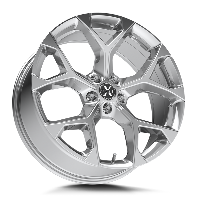 Xcess Wheels X05 5 Flake Chrome - Wheels Outlet