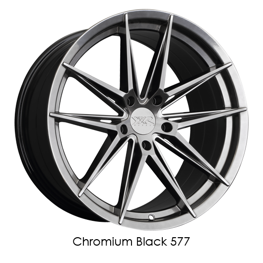 XXR Wheels 577 Chromium Black