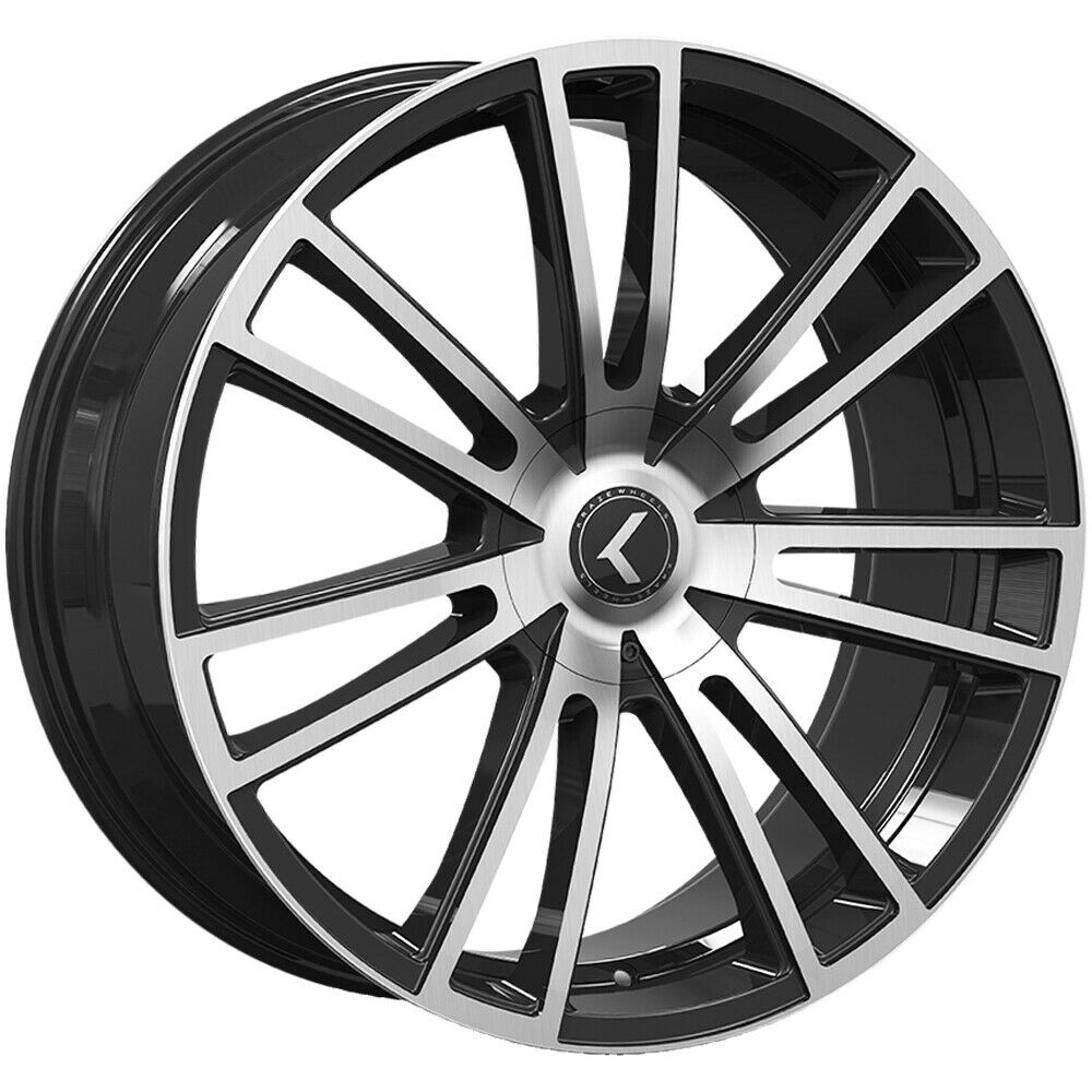 Kraze Wheels 183 Spectra Black Machined