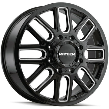 Mayhem Wheels 8107D Cogent Dually Black Milled