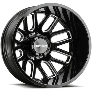 Mayhem Wheels 8107D Cogent Dually Black Milled
