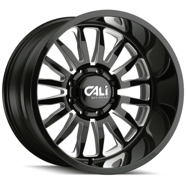 Cali Off-Road Wheels 9110 Summit Gloss Black Milled
