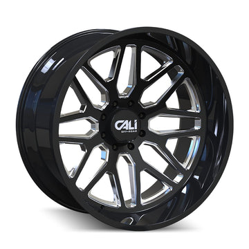 Cali Off-Road Wheels 9115 Invader Black Milled