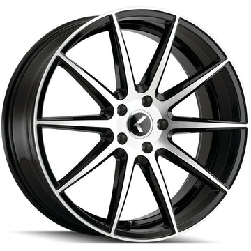 Kraze Wheels KR194 Cosmos Black Machined
